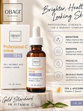 Obagi Professional-C Serum 15% Vitamin C -1 FL OZ Sealed MSRP $135.00